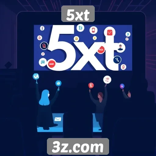 Integração de recursos sociais no 5xt